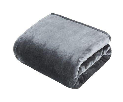 Charcoal Cashmere Touch Throw: Ultimate Softness for Cozy Comfort!